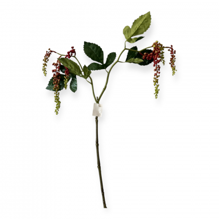 Crengi decorative - Creanga artificiala cu flori curgatoare "Cissus"- 60 cm