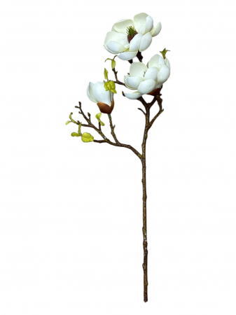 Creanga artificiala cu flori de Magnolia Grandiflora - 55 cm [1]