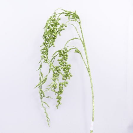 Crăciun - Creanga decorativa cu glitter - 100 cm