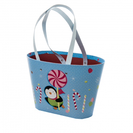 Cutii - Cutie Craciun, tip poseta  22*15*13 cm
