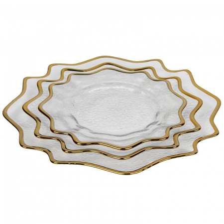 Evelina - Farfurie Din Sticla 20 cm [1]