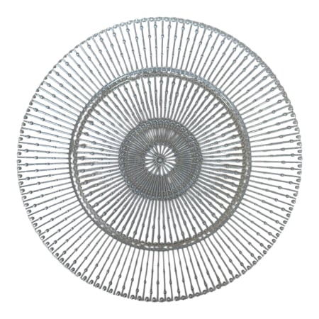 Farfurii - Farfurie decorativa sticla  Zuleia 33 cm