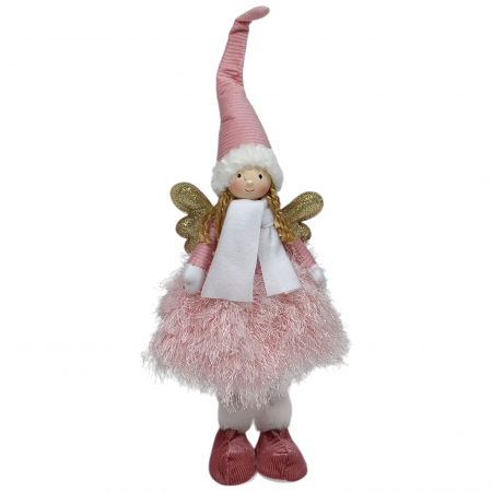 Decoratiuni - Figurina decor, Ingeras Roz, 54 * 15 cm