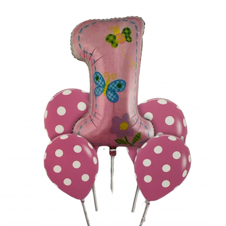 Baloane - First Anniversary - kit baloane aniversare