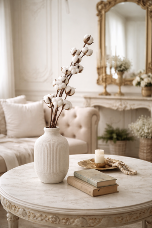 Floare bumbac artificial 25J 13-2 [1]