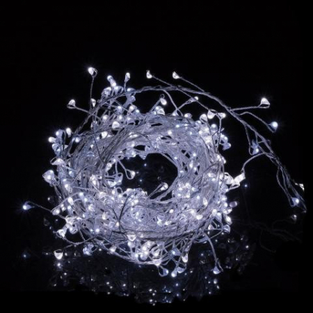 Instalatii - Instalatie craciun, fir cupru cu 300 LED-uri 10 m