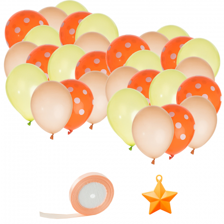 Kit-uri Baloane - Kit baloane din Latex Orange