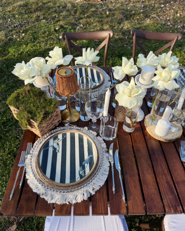 Veioza de masa led "Amira" [1]