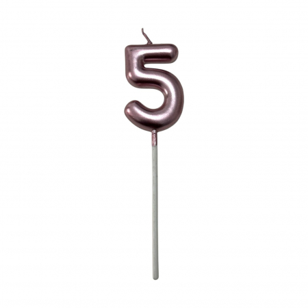 Lumanare aniversara pentru tort - 5.5*4.5 cm [1]