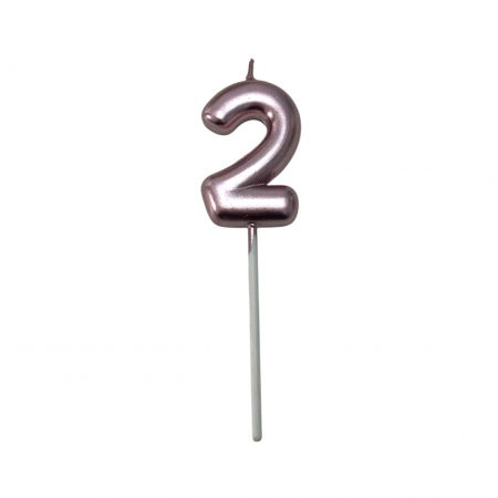 Lumanare aniversara pentru tort - 5.5*4.5 cm [1]