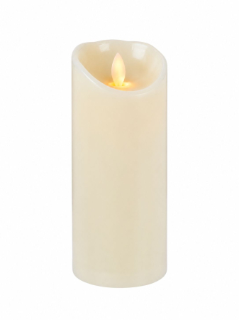 Lumânare LED Ivory, 7,5 × 20 cm [1]