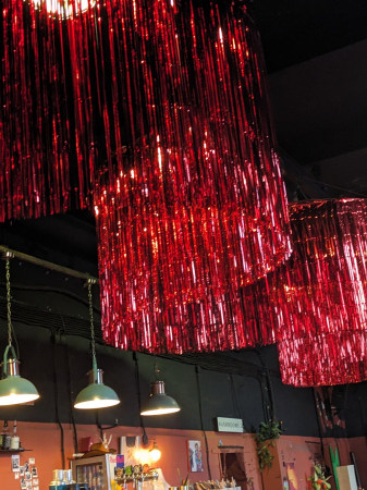 Perdea folie decorativa ,, Fantastic Party,, 2*1 m [1]