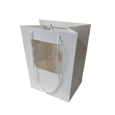 Cadouri - Punga din carton cu fereastra, Semida - 35*29.5*24*18 cm