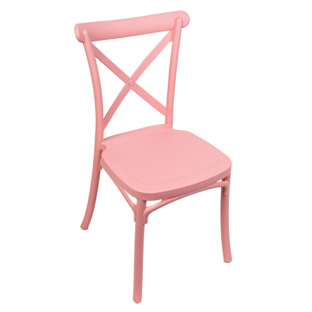 Petrecere Tematica - Scaun din plastic monobloc pentru copii, Hampton Cross X