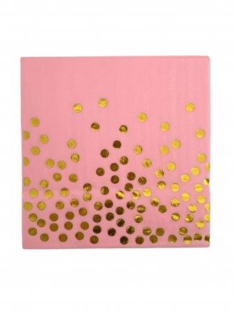 Baloane & Petreceri - Set 10 servetele din hartie "Dots" 33*33 cm