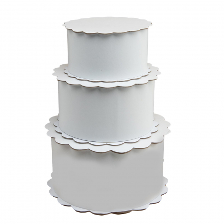 Cutii - Set 3 cutii decorative, pentru flori si cadouri