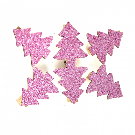 Decoratiuni - Carlige decorative din lemn - 3 cm