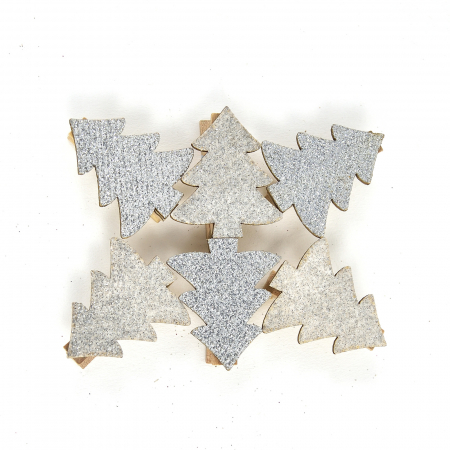 Decoratiuni - Carlige decorative din lemn - 3 cm