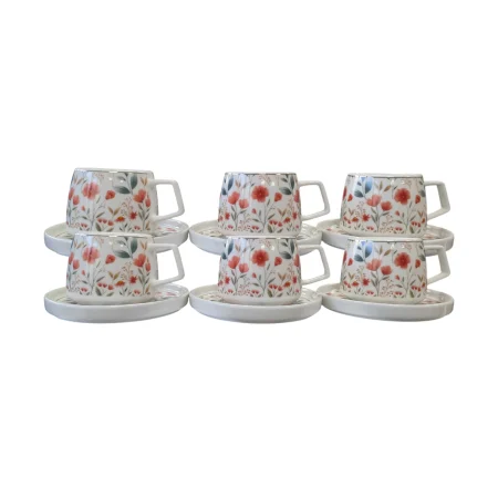 DECOR & DESIGN - Set ceramica 12 pcs 6--2 (6 cesti+6 farf)