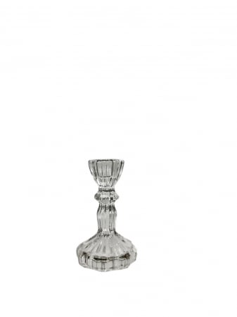 Sfesnic sticla - Sfesnic din sticla transparenta, Benedict  11*2*6 cm