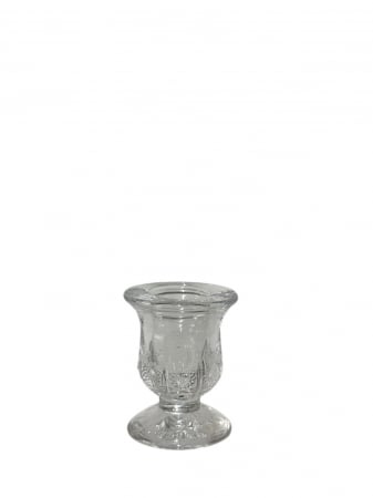 Sfesnic sticla - Sfesnic din sticla transparenta, Biagio 6*2*4.5 cm