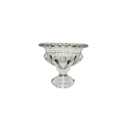 Vaze & Vase - Vaza din sticla transparenta, Amata 16*19.5*8.5 cm