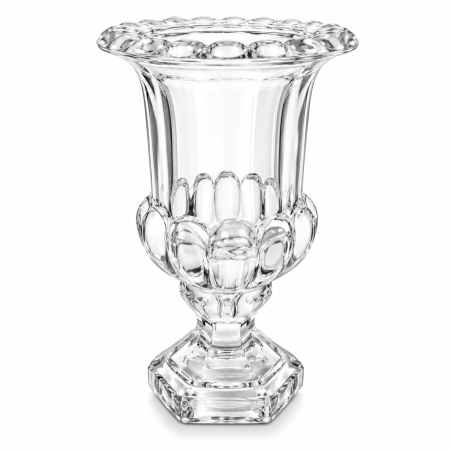 DECOR & MOBILIER - Vaza din sticla transparenta, Filipa(41-13)