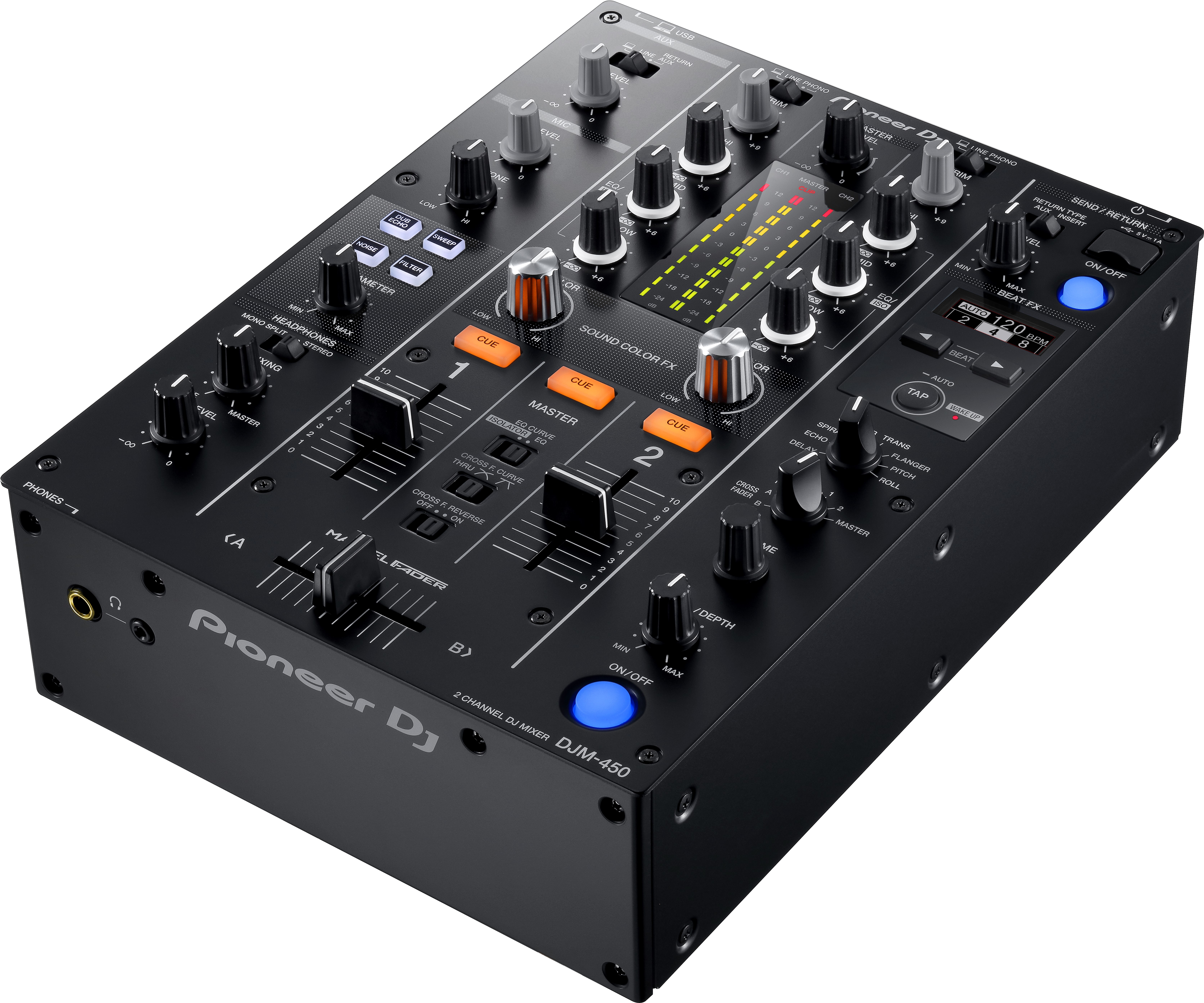 Mixer cu 2 canale pentru DJ cu Beat FX Pioneer DJ DJM-450 [2]