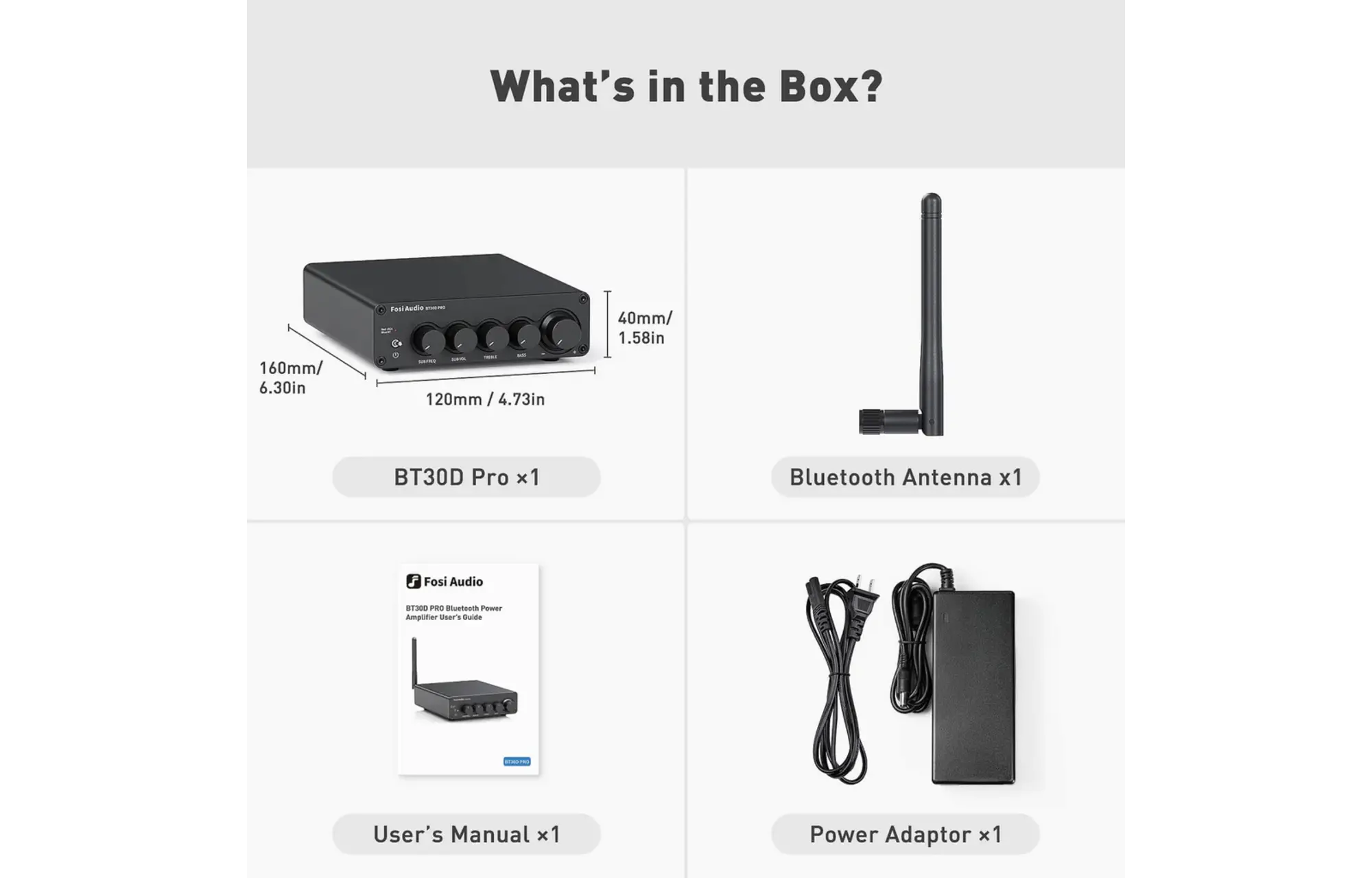 Amplificator 2.1 în clasa D, cu Bluetooth și 350 W pe subwoofer [5]