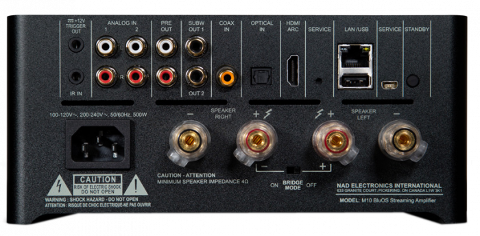 Amplificator cu streamer si DAC NAD M10 [3]