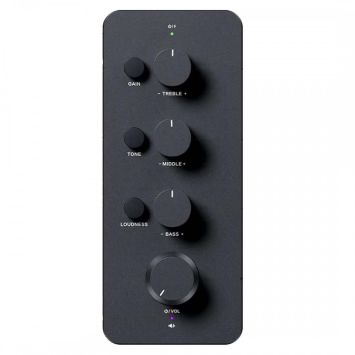 Amplificator de căști și preamplificator, cu două ieșiri de căști [3]