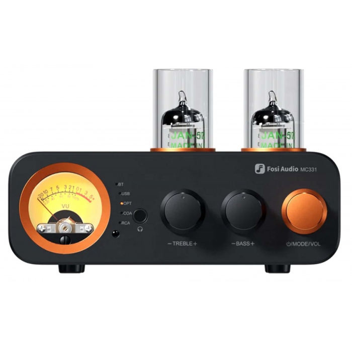 Amplificator integrat cu preamplificare pe tuburi, DAC și VU-metru [2]
