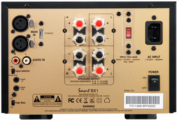 Amplificator putere Advance Acoustic BX-1 [2]