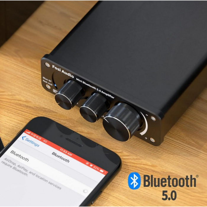 Amplificator stereo în clasa D, cu Bluetooth și 50 W pe canal [3]