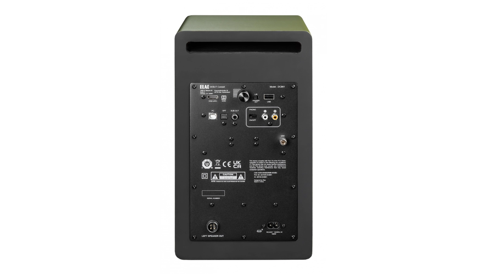 Boxe active ELAC Debut ConneX DCB61 cu HDMI ARC [4]