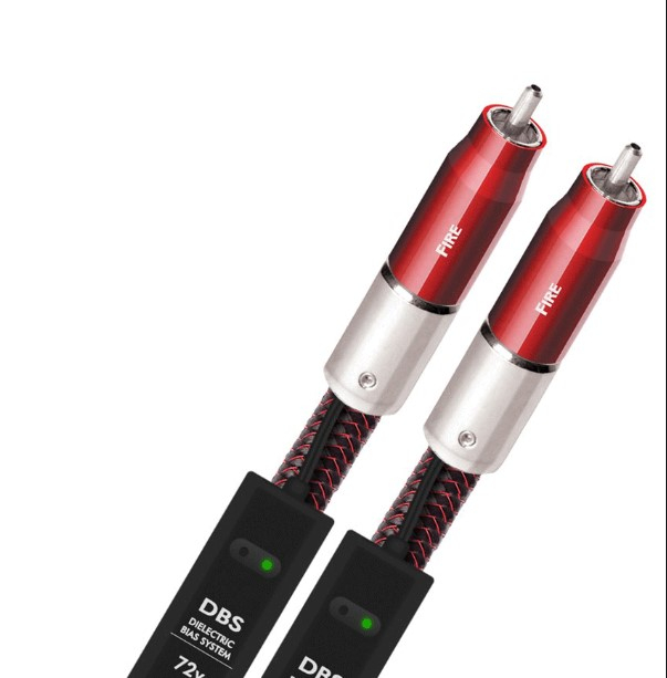 Cablu audio 2 RCA - 2 RCA AudioQuest FIRE, DBS Carbon 72V inclus [1]