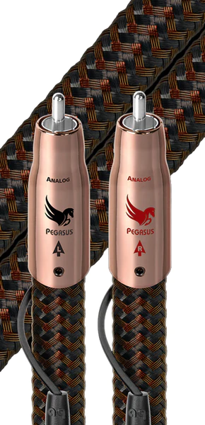 Cablu audio 2RCA - 2RCA AudioQuest Pegasus, 0.75m, Level 6 noise Dissipation with Graphene, Solid PSC+ [2]