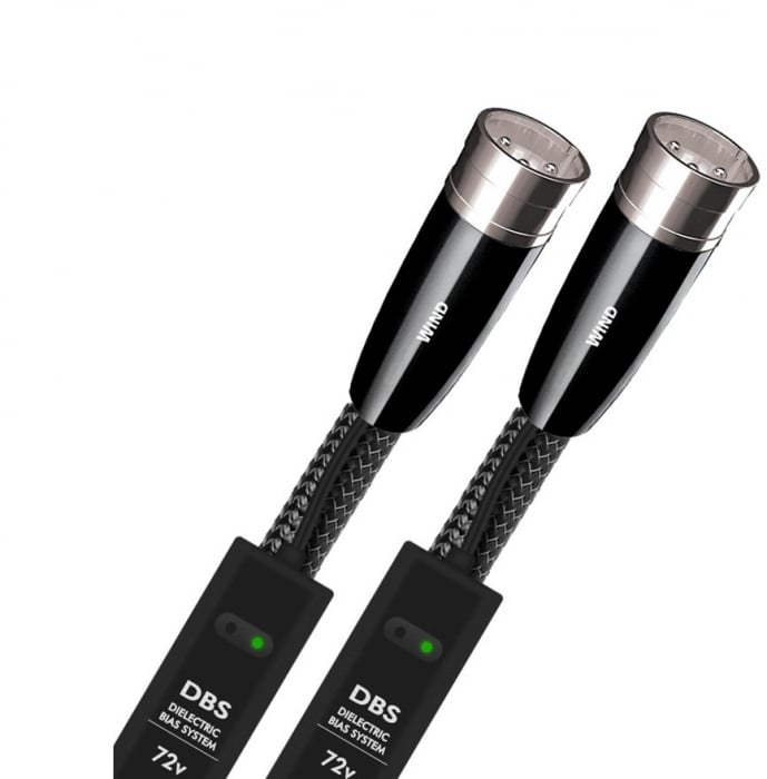 Cablu audio 2XLR - 2XLR AudioQuest Wind, 100% PSS, DBS 72V inclus [1]