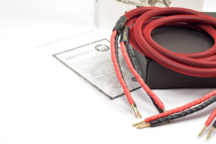 Cablu boxe Audiomica Dolomit Reference, OFC 6N, Banana - Banana [3]