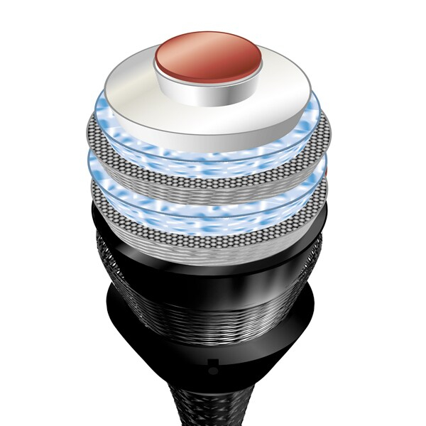 Cablu coaxial Avinity negru [2]