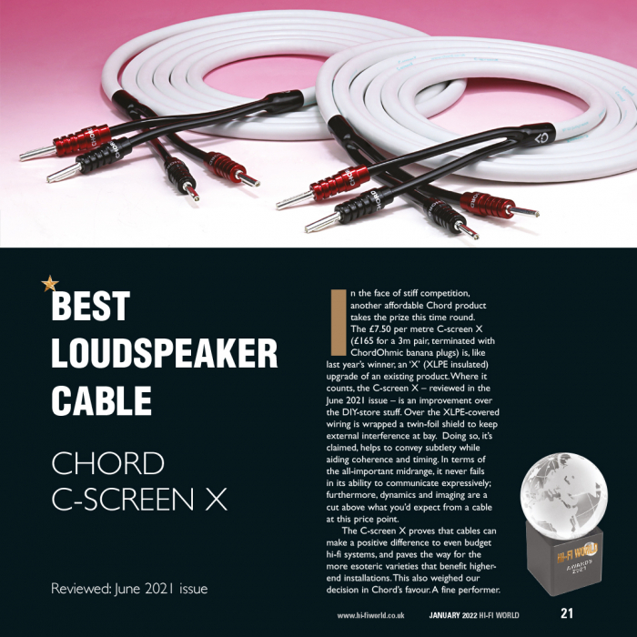 Cablu de boxe la metru Chord C-screenX [3]