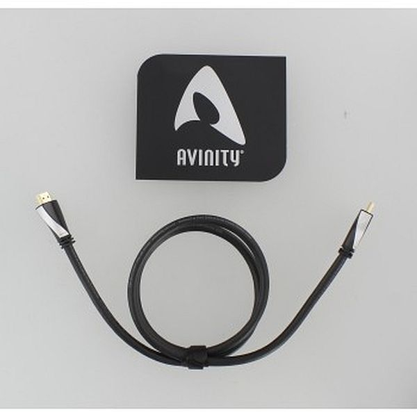 Cablu HDMI Avinity HDMI tata - HDMI tata, unghi 90 grade, conectori auriti, Ethernet [3]