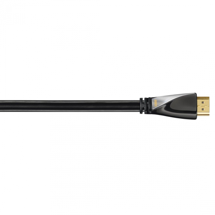 Cablu HDMI Avinity HDMI tata - HDMI tata, unghi 90 grade, conectori auriti, Ethernet [1]