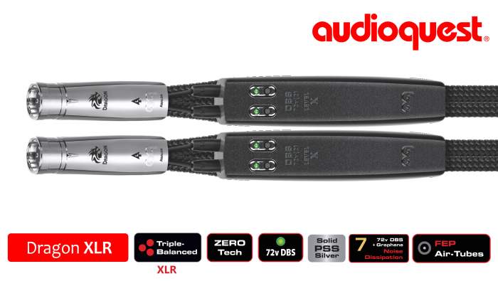 Cablu interconect XLR AudioQuest DRAGON [2]