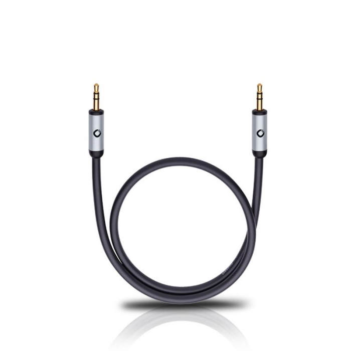 Cablu Oehlbach 60011 3.5mm - 3.5mm 0.5m negru [1]