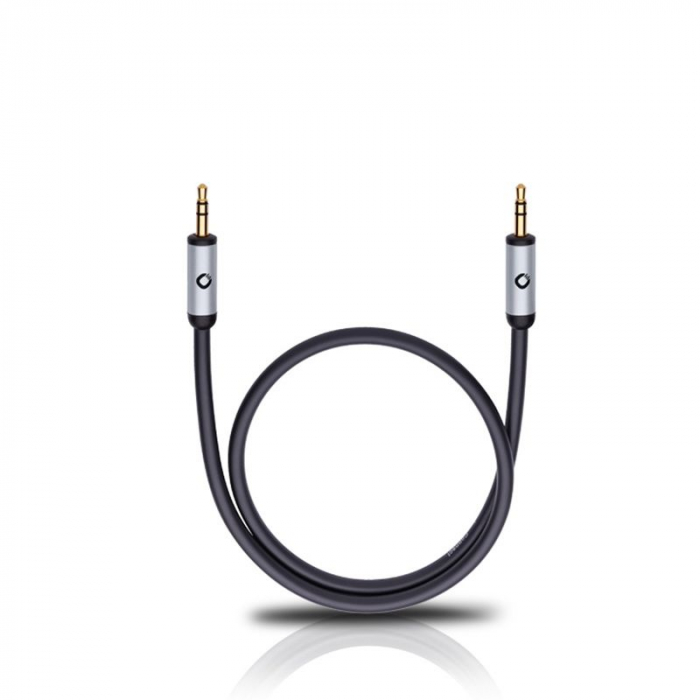 Cablu Oehlbach 60013 3.5mm - 3.5mm 1.5m negru [1]