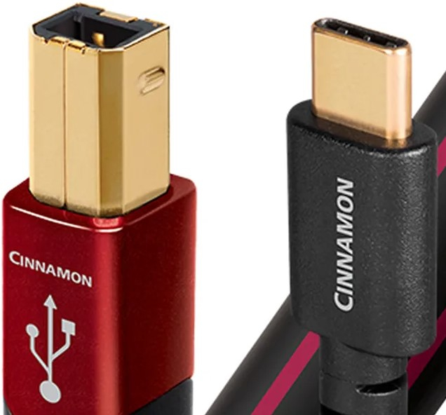 Cablu USB-C 2.0 la USB-B AudioQuest Cinnamon [2]