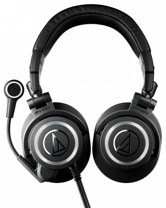 Casti PC/Gaming Audio-Technica ATH-M50xSTS Analog Negru [3]