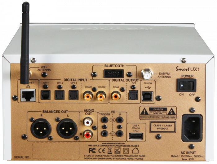 CD DAC Preamplificator Streamer Advance Paris UX1 [2]