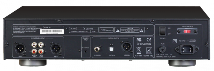 CD Player Advance Acoustic X-Cd1000 [2]